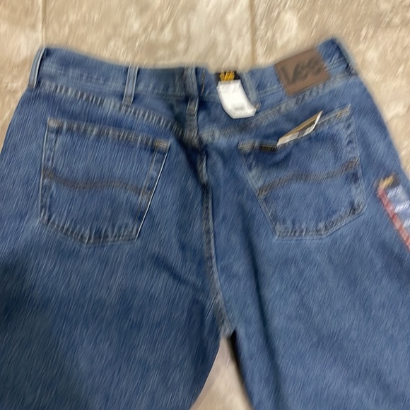 Lee Men’s Relaxed Fit Straight Leg Jeans Sz‎ 40 x 29 - Picture 10 of 12